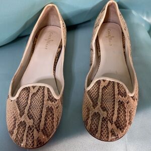Cole Haan Air Morgan Snakeskin Ballet Flats
